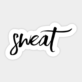 Sweat Sticker